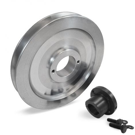 Aluminum Front Pulley w/Hub