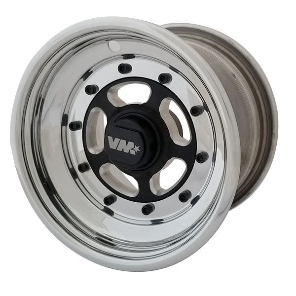 VM Spoke Front Combo 16X6.50-8 Tire 5.5X8 Black Hub Wheel (1.5 + 4 Offset) - Image 2