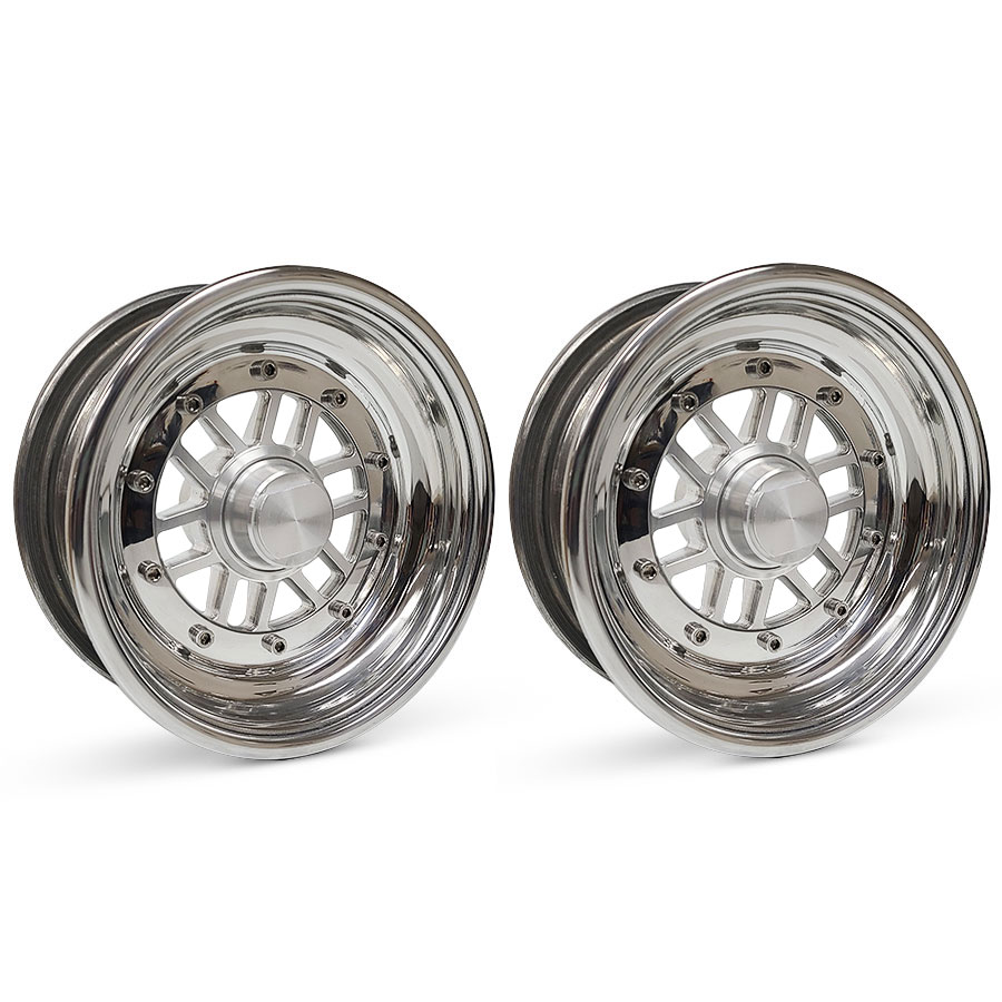 VM Roman Front Combo Tri-Rib Tire 3X8 Wheel (1.5 + 1.5 Offset) - Image 2